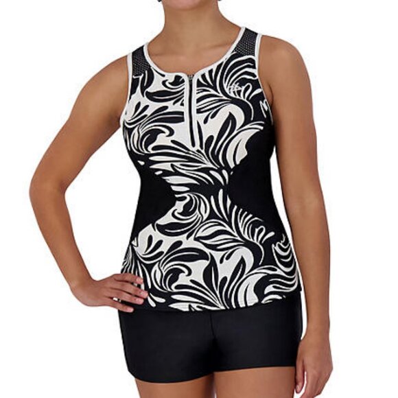 ZeroXposur Women’s 2-Piece Scuba Tankini‎ Set - Medium - Picture 1 of 5
